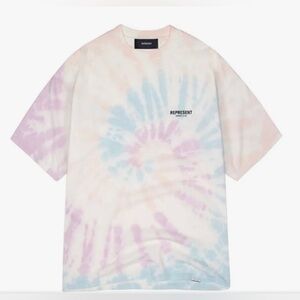 REPRESENT - Wm’s Owners Club T-shirt Tie Dye - Sz M - MT4007-454 - Unisex.